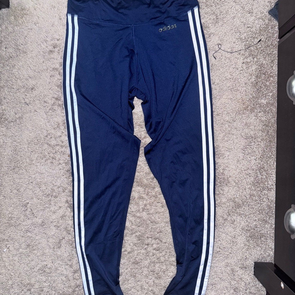 Adidas Blue Skinny Leg Pants